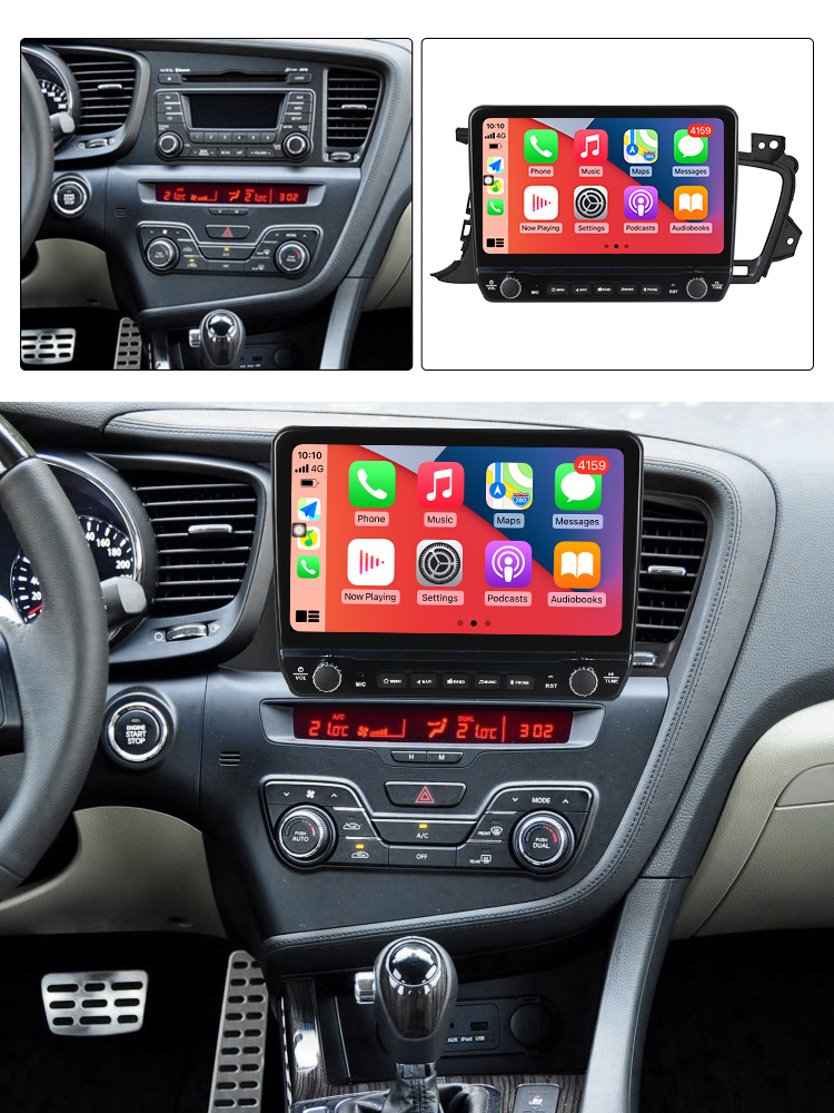 Navigatie dedicata Optima 2011-2014 cu butoane rotative model 2024, 9 Inch, 2GB RAM 32GB ROM, Quadcore, Android 13, WiFi, Bluetooth, Magazin Play [9]