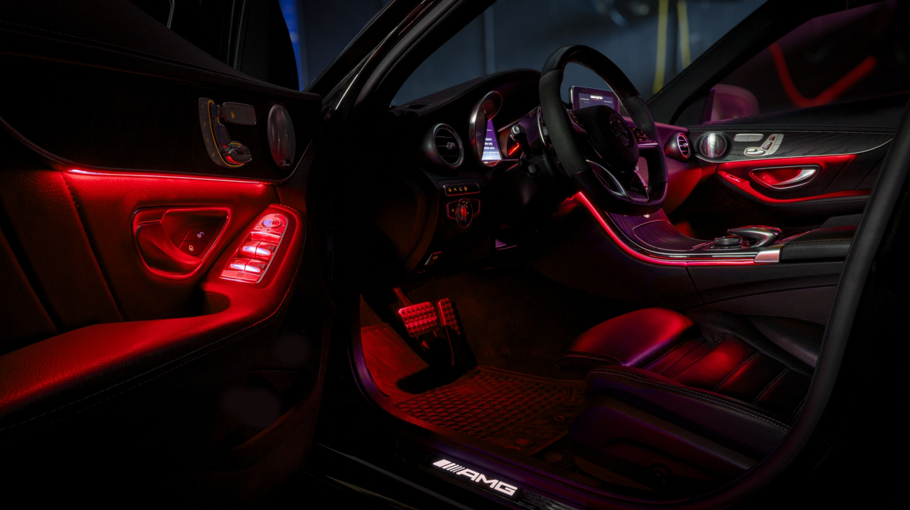 Lumini ambientale Dedicate Mercedes GLC W253/C-Class W205 Kit Complet [5]