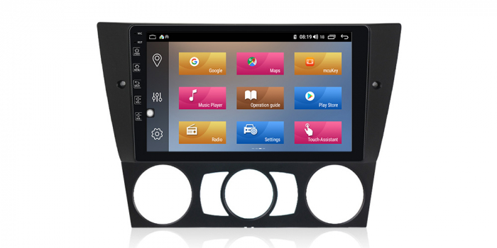 Navigatie dedicata BMW Seria 3 E90 E91 (2005 – 2012), 4GB RAM 64GB ROM, Octacore, Android 13, Display QLED 9", DSP, Carplay, Android Auto, Internet, Youtube, Waze, WIFI, Bluetooth [4]