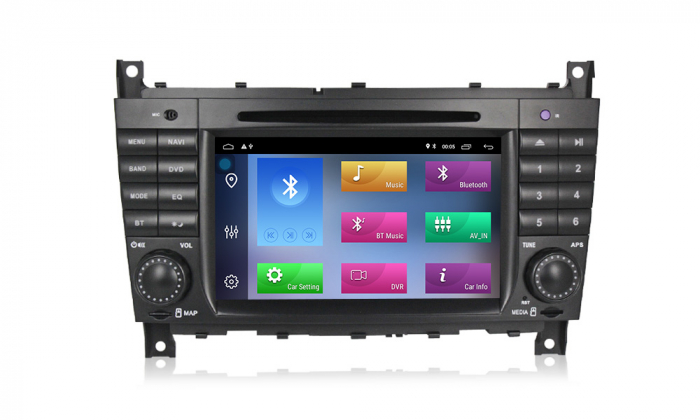 Navigatie dedicata Mercedes C-Class, W203, CLK W209, fara DVD, 2GB RAM 32GB ROM, Quad Core, Display 7" IPS, Android 12 [3]