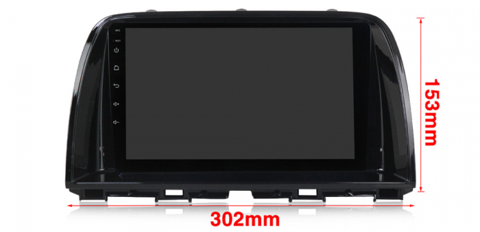 Navigatie dedicata Mazda CX5 2012-2017, 9 Inch, 4GB RAM 32GB ROM, Octacore, QLED, DSP, RDS, 4G, Android 13, WiFi, Bluetooth [2]