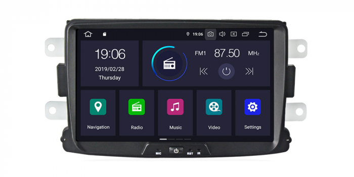 Navigatie NAVI-IT, Dacia Duster PX5, 4GB RAM 64GB ROM, Octa Core, Display 8 Inch, Android 10, Bluetooth, WiFi, Magazin Play, Camera marsarier [3]