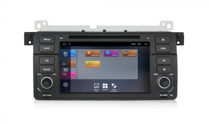 Navigatie NAVI-IT, BMW E46 PX5, 4GB RAM 64GB ROM, DVD, Octa Core, Display 7 Inch, Android 10, Bluetooth, WiFi, Magazin Play, Camera marsarier [3]