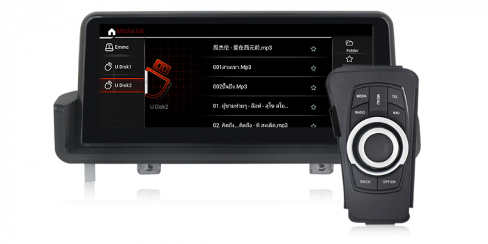 Navigatie Bmw Seria 3 E90 E91 E92 E93, 8 GB RAM 64 GB ROM, Octacore, Android 13, Carplay, Touch Screen 12.3 Internet, Aplicatii , Waze , Wi Fi , Usb , Bluetooth , Mi [2]