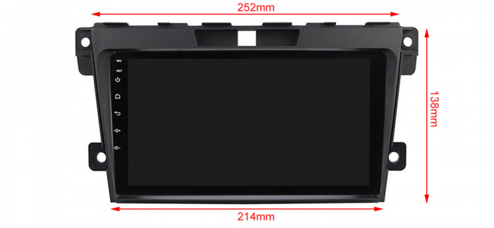 Navigatie dedicata Mazda CX7 2008-2015, 4GB RAM 64GB ROM, Octacore, Android 13, Display QLED 9", DSP, Carplay, Android Auto, Internet, Youtube, Waze, WIFI, Bluetooth [4]