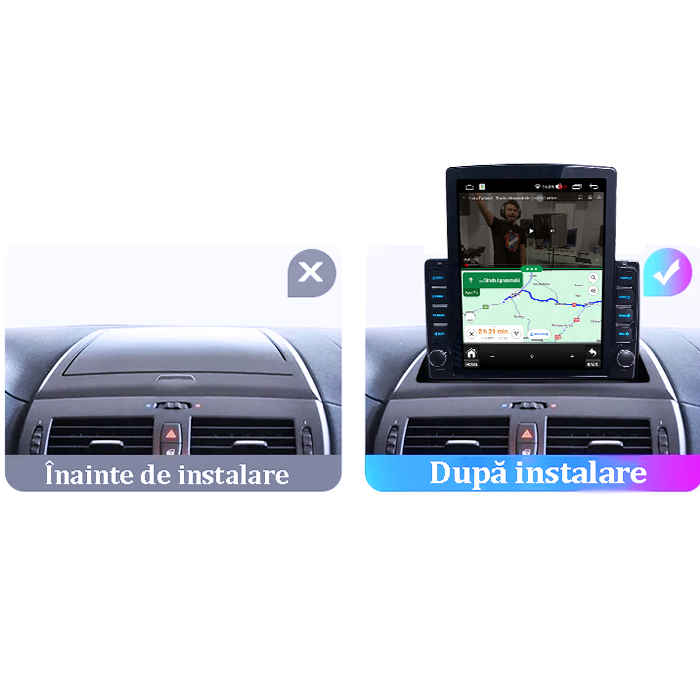 Navigati dedicata BMW X3 E83 2004-2012, Tesla Style, 8GB RAM 128GB ROM, Octacore, Android 13, Display QLED 10.25", DSP, Carplay&Android Auto, SIM 4G, Ventilator Activ [5]