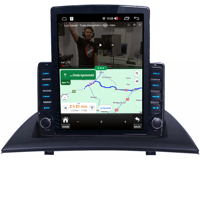 Navigati dedicata BMW X3 E83 2004-2012, Tesla Style, 8GB RAM 128GB ROM, Octacore, Android 13, Display QLED 10.25", DSP, Carplay&Android Auto, SIM 4G, Ventilator Activ [4]
