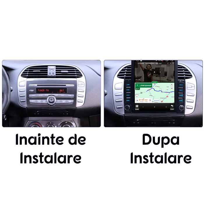 Navigati dedicata Fiat Viaggio/Ottimo, Tesla Style, 8GB RAM 128GB ROM, Octacore, Android 13, Display QLED 10.25", DSP, Carplay&Android Auto, SIM 4G, Ventilator Activ [5]