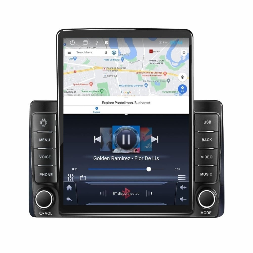 Navigati dedicata Ford B-Max 2014 - 2023, Tesla Style, 8GB RAM 128GB ROM, Octacore, Android 13, Display QLED 10.25", DSP, Carplay&Android Auto, SIM 4G, Ventilator Activ [3]
