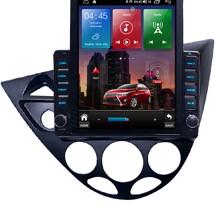 Navigati dedicata Ford Focus 1999-2005, Tesla Style, 8GB RAM 128GB ROM, Octacore, Android 13, Display QLED 10.25", DSP, Carplay&Android Auto, SIM 4G, Ventilator Activ [2]