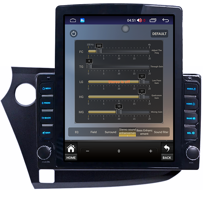 Navigati dedicata Honda Insight 2009 - 2014, Tesla Style, 8GB RAM 128GB ROM, Octacore, Android 13, Display QLED 10.25", DSP, Carplay&Android Auto, SIM 4G, Ventilator Activ [1]