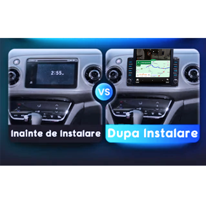 Navigati dedicata Honda Vezel, Tesla Style, 4GB RAM 64GB ROM, Quadcore, Android 13, Display QLED 10.25", DSP, Carplay&Android [5]