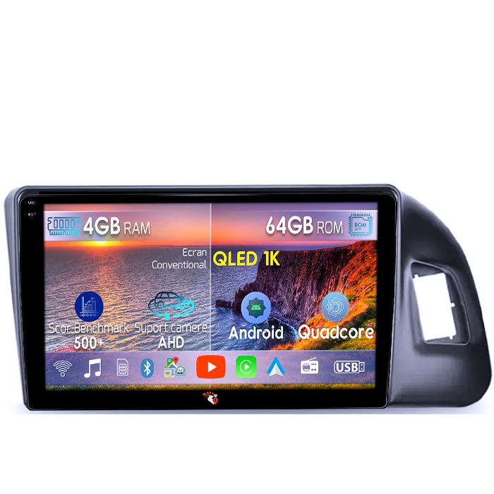 Navigati dedicata Q5 2008 2017 Chorus, 4GB RAM 64GB ROM, Octacore, Android 14, Display QLED 1K 9", Carplay&Android Auto, SIM 4G, Ventilator Activ [1]
