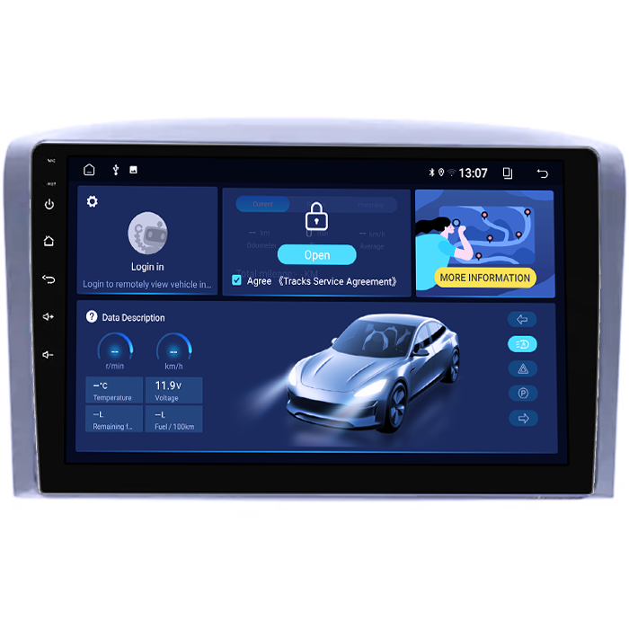 Navigatie 2006/Lova/Captiva/Centra/Aveo/Epica, 8GB RAM 128GB ROM, Octacore, Platforma TS18, Android 13, Display QLED 9”, Suporta camera 360º, DSP, Carplay&Android Auto, SIM 4G, Ventilator Activ [4]