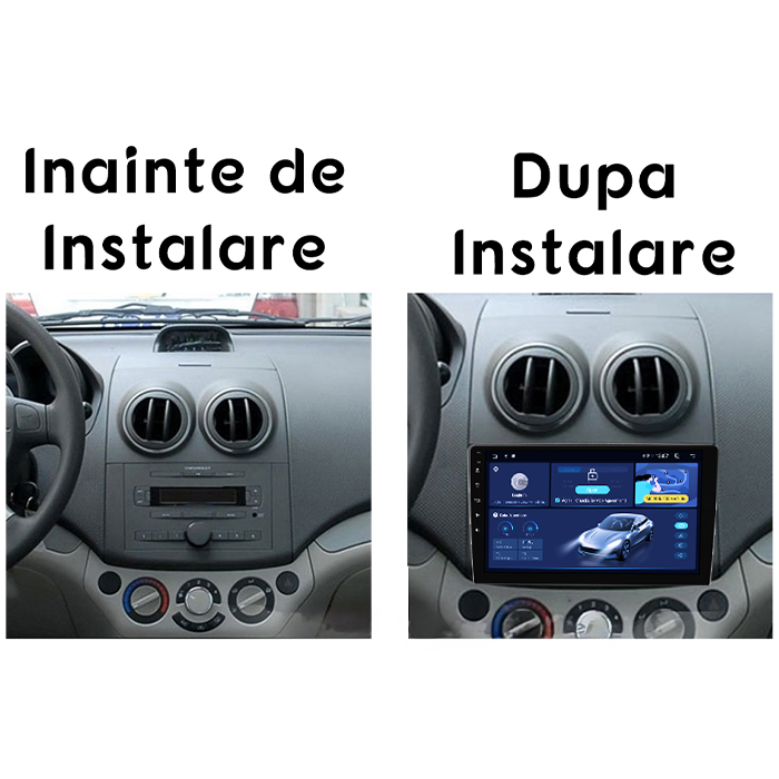 Navigatie 2006/Lova/Captiva/Centra/Aveo/Epica, 8GB RAM 128GB ROM, Octacore, Platforma TS18, Android 13, Display QLED 9”, Suporta camera 360º, DSP, Carplay&Android Auto, SIM 4G, Ventilator Activ [5]