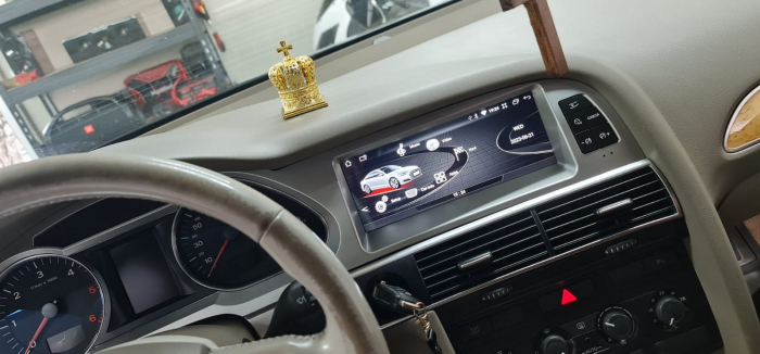 Navigatie dedicata Audi A6 C6 2010-2012 , MMI3G, Display 9 inch 1280*720, 8GB RAM, 128 ram Octacore 2.0ghz, Android Auto si Carplay ,include adaptor fibra optica [3]