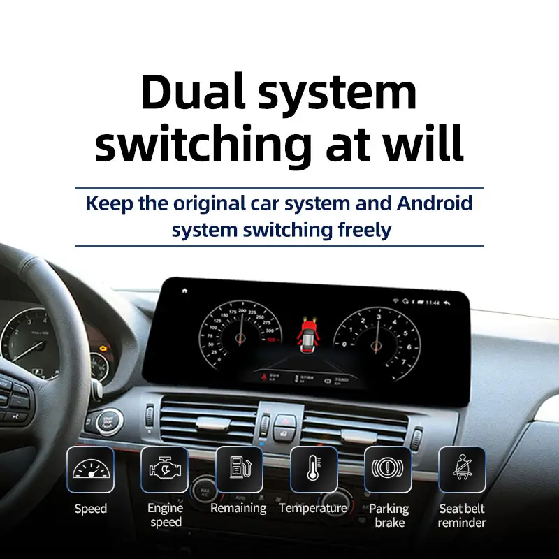 Navigatie dedicata Audi Q5 MMI High, 4GB RAM 64GB ROM, Android 13, Octacore, Display 2400*800 QLED, 12.4", Android Auto&Carplay - Copie [3]