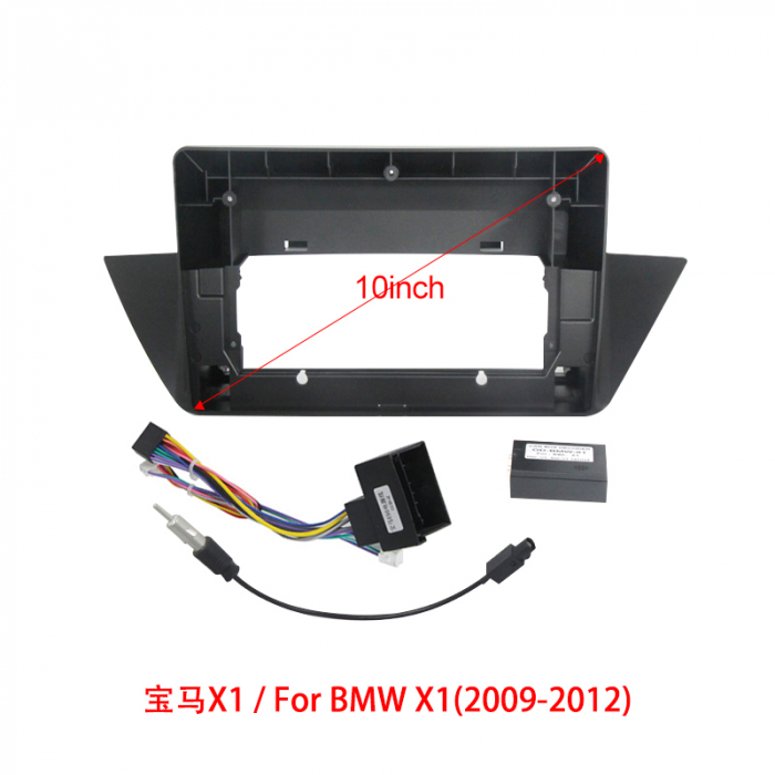 Navigatie dedicata BMW X1 (E84) 2009 - 2015, 12GB RAM 256GB ROM, Android 13, Rezolutie 2K, Display QLED, 10.25", DSP, Carplay, Android Auto, Internet, Youtube, Waze, Wi Fi, USB [6]