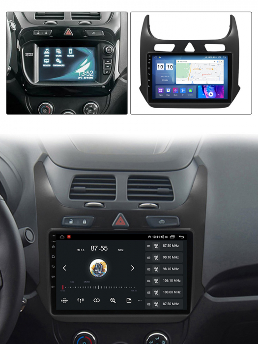 (Resigilata) Navigatie dedicata Chevrolet Cobalt 2011-2018, Android 13, Wireless Carplay si Android auto 2 GB RAM 32 ROM, Display IPS, 9 inch, Microfon Extern [5]