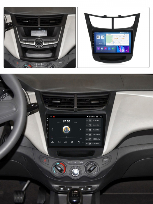 (Resigilata) Navigatie dedicata Chevrolet Sail 2015-2018, Android 13, Wireless Carplay si Android auto 2 GB RAM 32 ROM, Display IPS, 9 inch, Microfon Extern, Full HD [5]