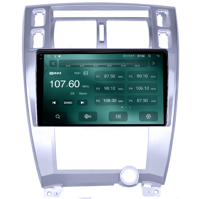 Navigatie compatibila cu Tucson 1 2004-2009, 4GB RAM 64GB ROM, Procesor Qualcomm Octacore, Android 14, Rezolutie 2K, Display QLED 9", DSP, Carplay&Android Auto, SIM 4G [3]