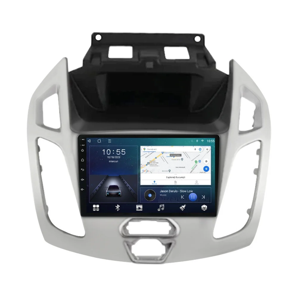 Navigatie dedicata Ford Transit Connect 2015, 4 GB RAM 32 ROM, Android 13, Display QLED, 9", DSP, Carplay, Android Auto, SIM 4G, Bluetooth [3]