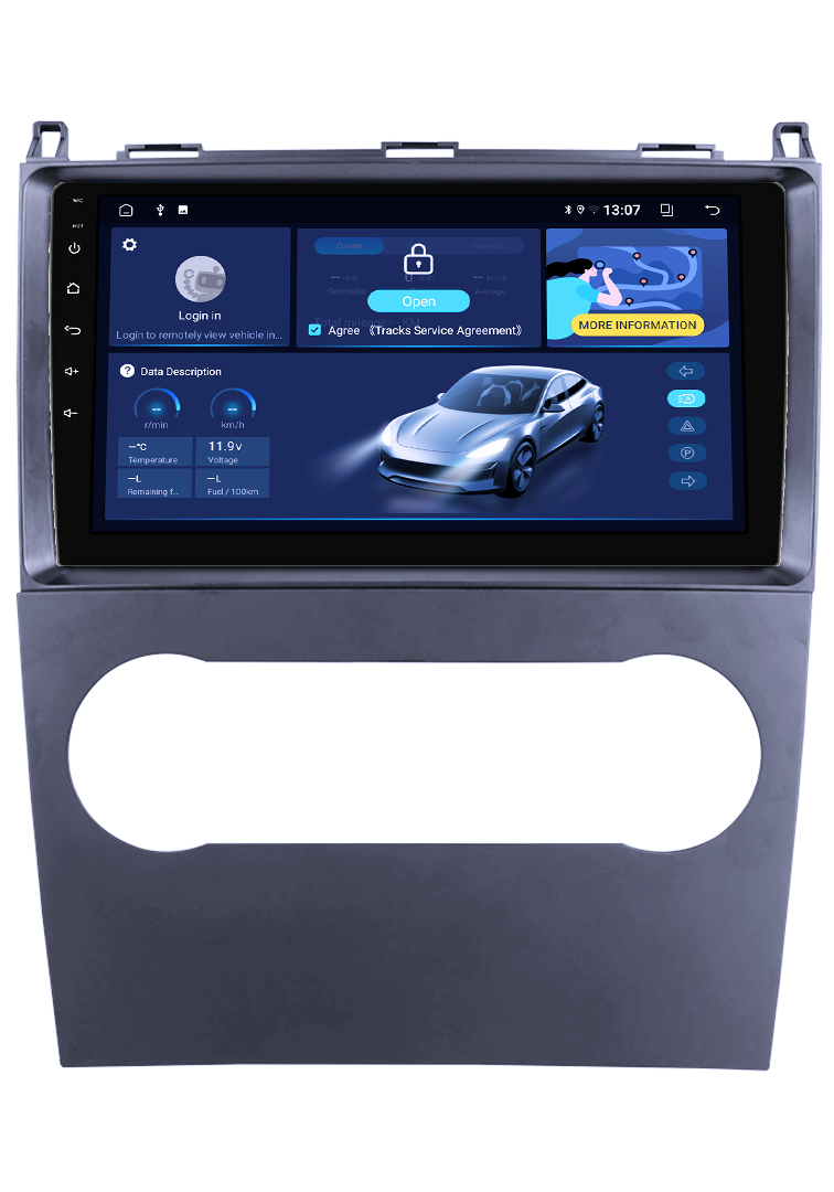 (Resigilata) Navigatie dedicata A-Class W169 2004-2012 & B-Class, 2GB RAM 32GB ROM, Quad Core, Display 9" IPS Full HD, Carplay&Android Auto, Android 13, , Suport camere AHD [4]