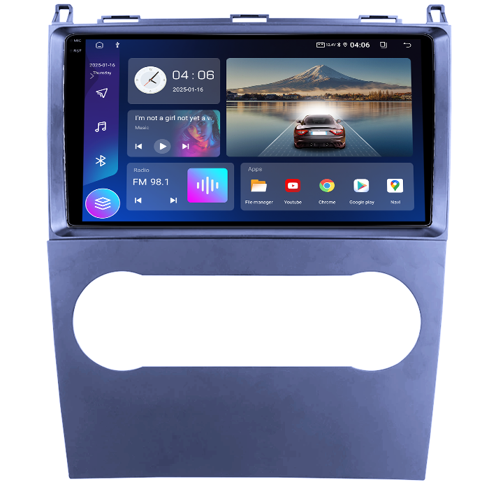 Navigatie dedicata A-Class W169 2004-2012 & B-Class, 4GB RAM 64GB ROM, Quad Core, Display 9" QLED 1K, Carplay&Android Auto, Android 14,Suport Camere AHD [2]