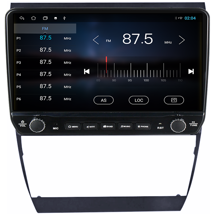 Navigatie dedicata A6 S6 1999-2004 Tesla cu butoane rotative model 2024, 4GB RAM 64GB ROM, Procesor Quadcore, Android 14, Display QLED 10", DSP, Carplay&Android Auto [3]