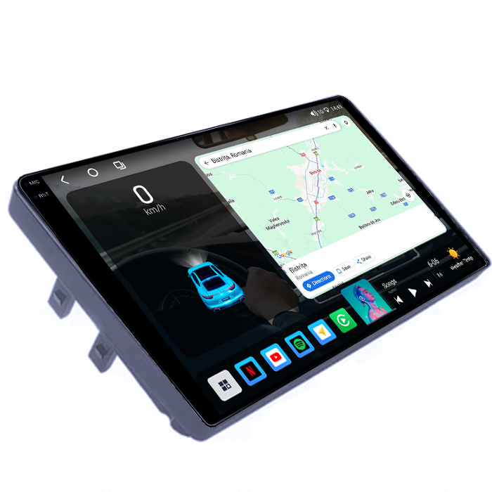Navigatie dedicata Alfa Romeo 159, 4GB RAM 64GB ROM, Octacore, Android 14, Display QLED 1K 9", Carplay&Android Auto, SIM 4G, Ventilator Activ [2]