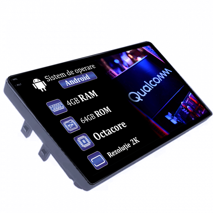 Navigatie dedicata Alfa Romeo 159, 4GB RAM 64GB ROM, Procesor Qualcomm Octacore, Android 14, Rezolutie 2K, Display QLED 9", DSP, Carplay&Android Auto, SIM 4G [1]
