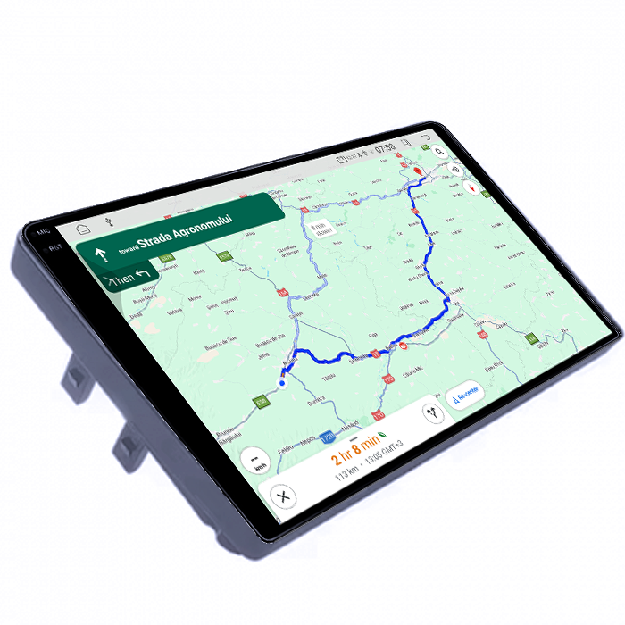 Navigatie dedicata Alfa Romeo 159, 4GB RAM 64GB ROM, Quadcore, Android 14, Display QLED 1K, 9", DSP, Carplay&Android Auto, Suport camere AHD [2]