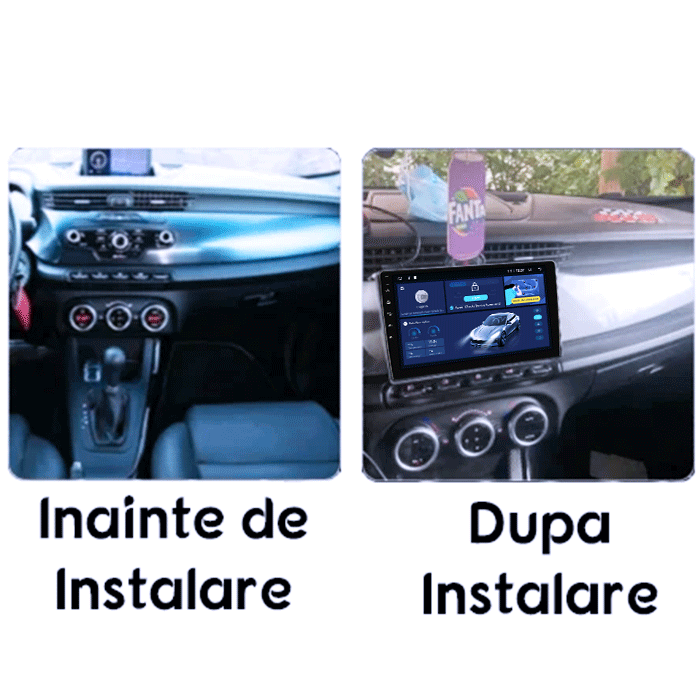 Navigatie dedicata Alfa Romeo Giulietta 2010-2014, 8GB RAM 128GB ROM, Octacore, Platforma TS18, Android 14, Display QLED 9”, Suporta camera 360º, DSP, Carplay&Android Auto, SIM 4G, Ventilator Activ [3]
