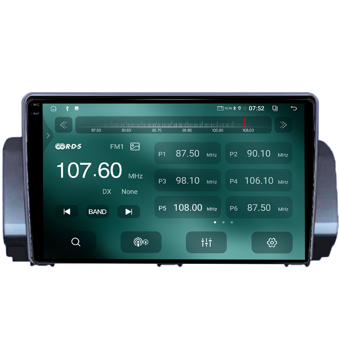 Navigatie dedicata Android Dacia Logan 3,Stepway dupa 2021, 4GB RAM 64GB ROM, Procesor Qualcomm Octacore, Android 14, Rezolutie 2K, Display QLED 9", DSP, Carplay&Android Auto, SIM 4G [4]