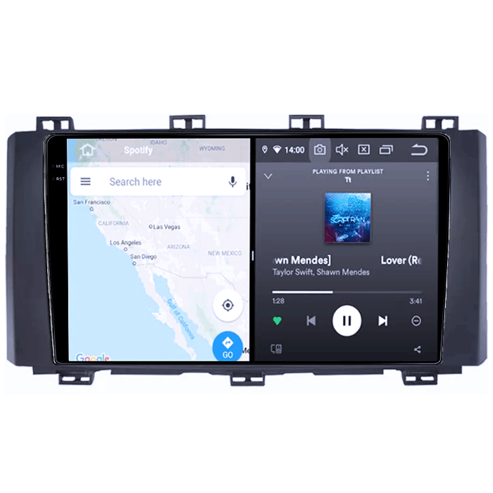 Navigatie dedicata Ateca 2016-2022, 8GB RAM 128GB ROM, Octacore, Platforma 7862, Android 14, Display QLED 2K 9", Suporta camera 360", DSP, Carplay&Android Auto, S [3]