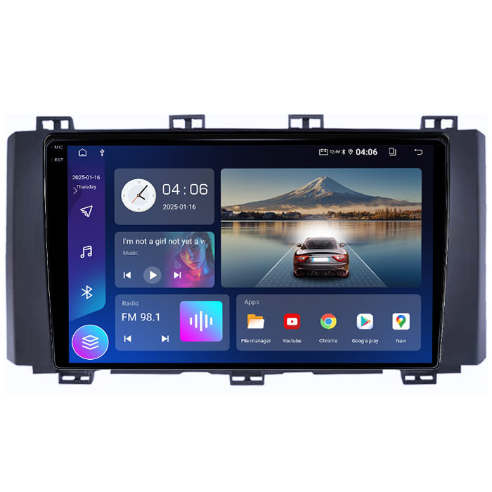 Navigatie dedicata Ateca 2016-2022, 4GB RAM 64GB ROM, Quad Core, Display 9" QLED 1K, Carplay&Android Auto, Android 14, Suport Camere AHD [3]