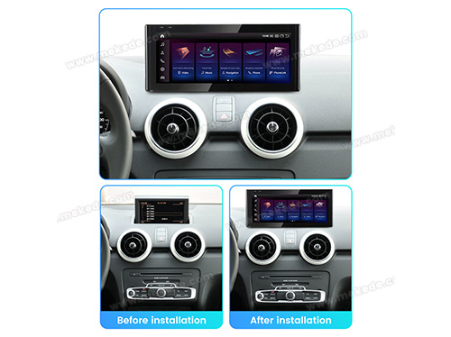Navigatie dedicata Audi A3 RMC 2014-2020, Android 13, Wireless Carplay si Android auto 6GB RAM 128GB ROM, Display IPS, 10.25 inch, Microfon Extern [3]