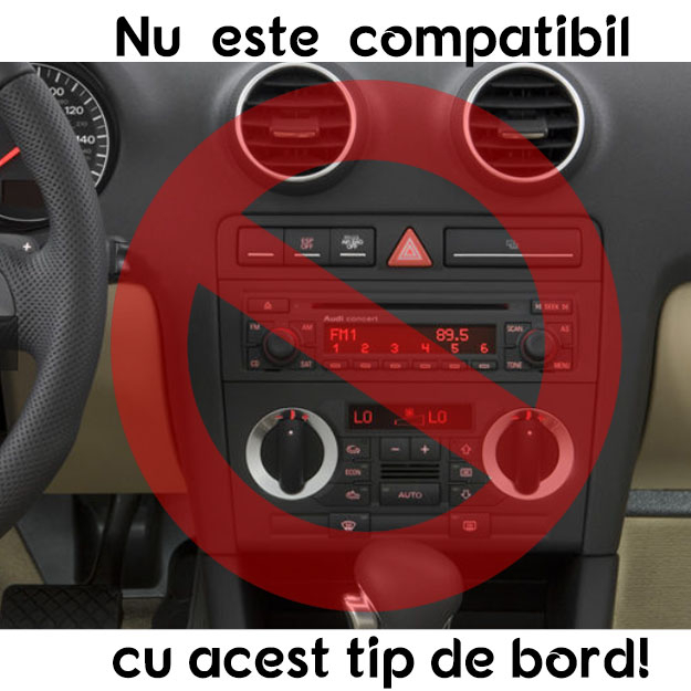 (Resigilata) Navigatie dedicata Audi A3 2003 - 2013, Android 13, Wireless Carplay si Android auto 2 GB RAM 32 ROM, Ecran Full HD, Display IPS, 9inch, Microfon Extern, Camera AHD [7]