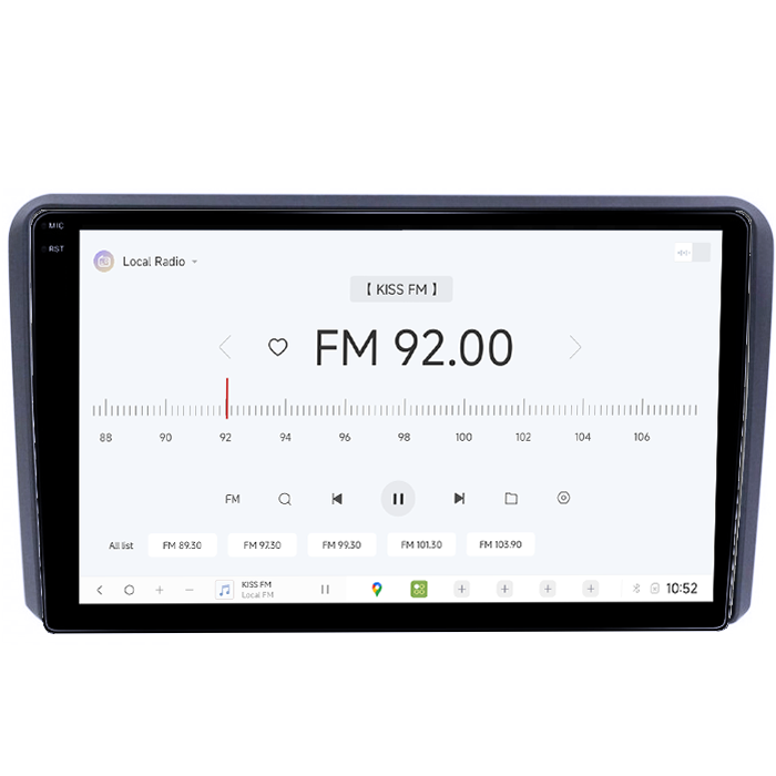 Navigatie Dedicata Audi A4, B6, B7, Seat Exeo 2001-2008 DUDU3, 4GB RAM 64GB ROM, Octacore, Platforma 8581, Android, Display QLED 9", DSP, Carplay&AndroidAuto [3]