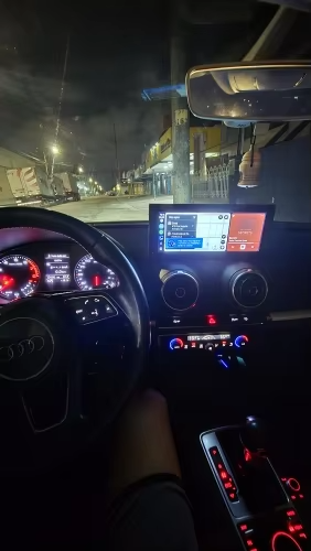 Navigatie dedicata Audi A3 RMC, Android 13, Wireless Carplay si Android auto 6GB RAM 128GB ROM, Display IPS, 10.25 inch, Microfon Extern [7]