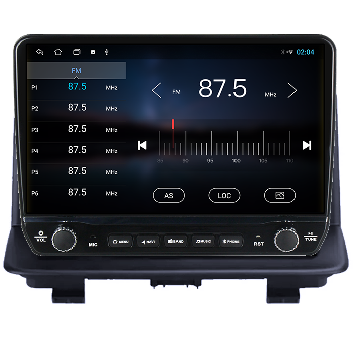 Navigatie dedicata Audi Q3 2010-2018, Tesla cu butoane rotative model 2024, 4GB RAM 64GB ROM, Procesor Quadcore, Android 14, Display QLED 10", DSP, Carplay&Android Auto [3]