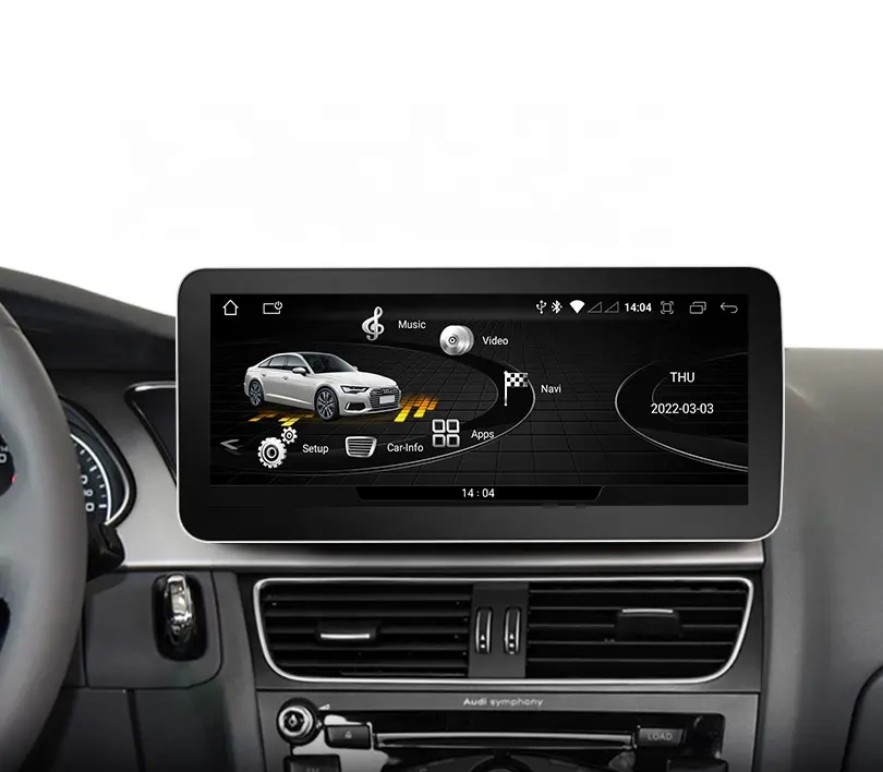 Navigatie dedicata Audi A4 2009-2012, MMI 3G, Display IPS 1280*720 12.3 inch, Linux, Carplay&Android Auto, Suport camere spate [4]