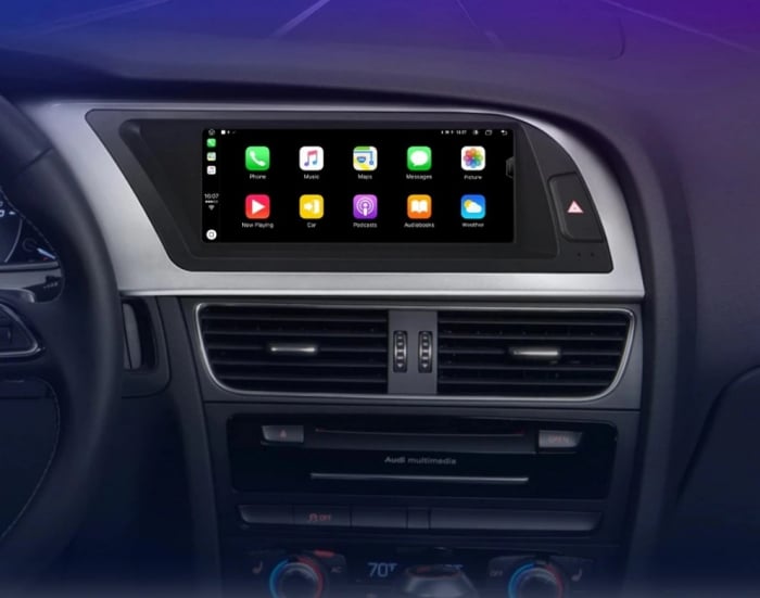 Navigatie dedicata Audi A4, A5, B8 2008-2016 fara MMI3, 8.8 Inch, 8GB RAM 64GB ROM, Octacore 2.0ghz, 1280*720, Android 13, camera dedicata cadou [3]