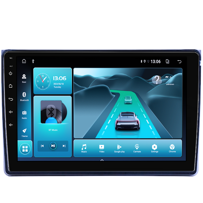 Navigatie dedicata Fiat Panda 2003-2012, 4GB RAM 32GB ROM, Octacore, Android 14, Display QLED  9", DSP, Carplay&Android Auto, SIM 4G, Bluetooth, Ventila [2]