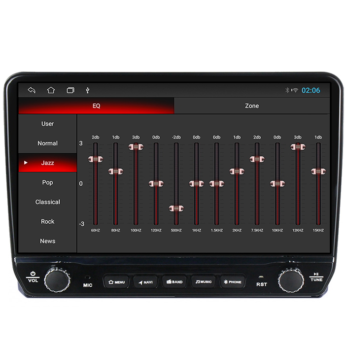 Navigatie dedicata Fiat Panda 2003-2012 Tesla cu butoane rotative model 2024, 4GB RAM 64GB ROM, Procesor Quadcore, Android 14, Display QLED 10", DSP, Carplay&Android Auto [2]