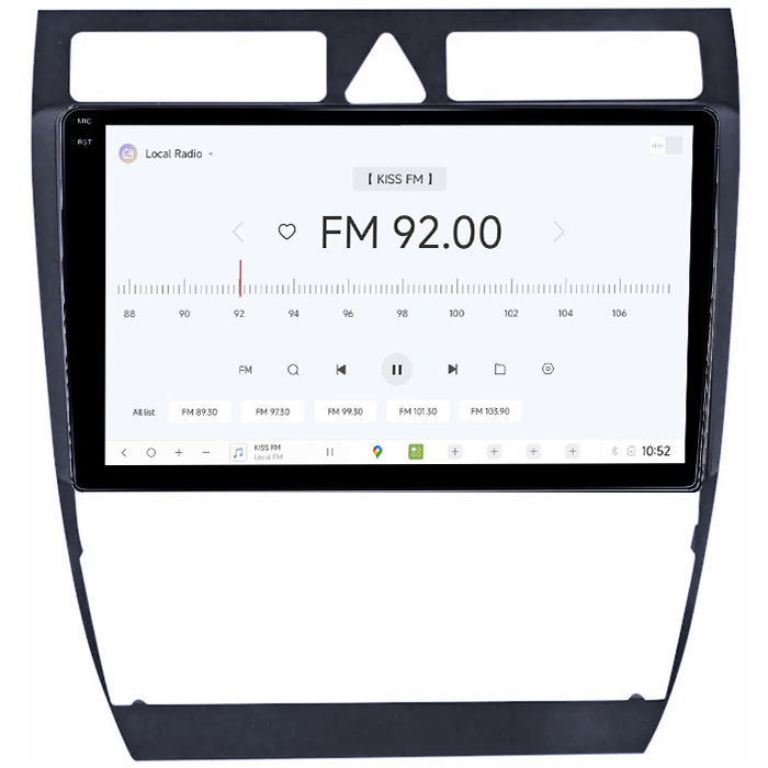 Navigatie Dedicata Audi A6 1997-2005 DUDU3, 4GB RAM 64GB ROM, Octacore, Platforma 8581, Android, Display QLED 9", DSP, Carplay&AndroidAuto [3]