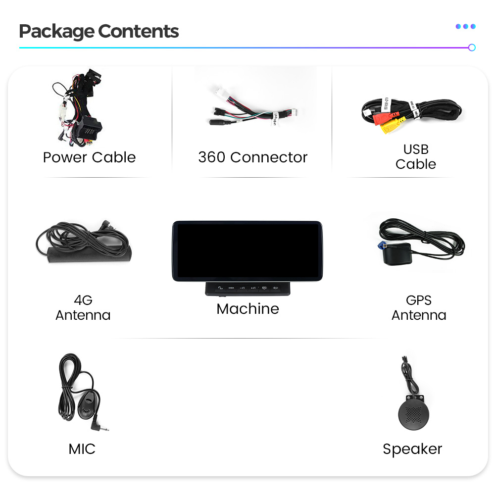 Navigatie dedicata Audi A6 2005-2009 MMI 2g,  8GB RAM 256GB ROM, Procesor Qualcomm Octacore, Android 14, Rezolutie 2K, Display QLED 10.25", DSP, Carplay&Android Auto, SIM 4G [2]