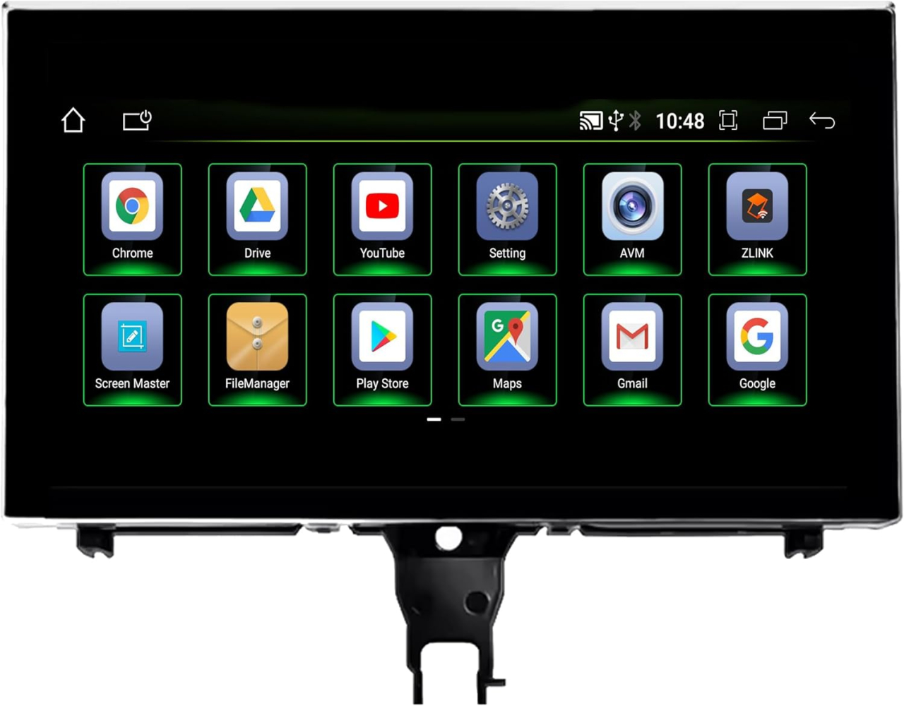 Navigatie dedicata Audi A6 C7 2011 - 2016 RMC, 8GB RAM 256GB ROM, Procesor Octacore, Android 14, Rezolutie HD, Display QLED 9", DSP, Carplay&Android Auto [2]