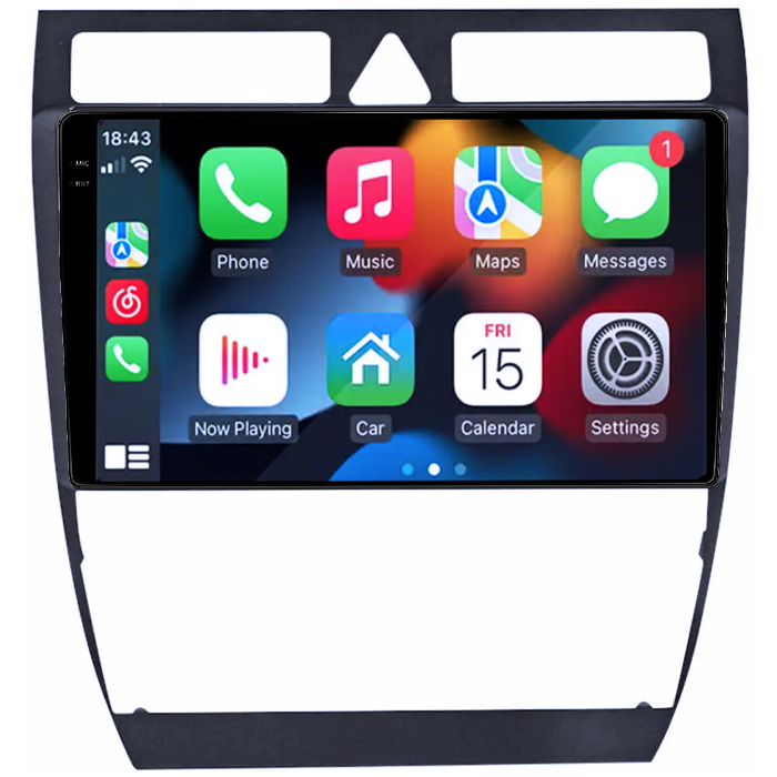 Navigatie dedicata Audi A6, C5 1997-2004, 8GB RAM 128GB ROM, Octacore, Platforma 7862,Android 14, Display QLED 2K 9", Suporta camera 360", DSP, Carplay&Android A [3]
