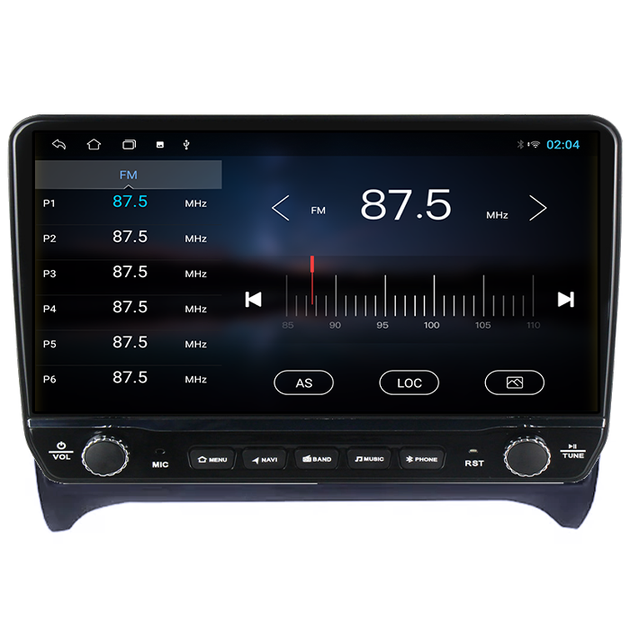 Navigatie dedicata Audi  TT, Tesla cu butoane rotative model 2024, 4GB RAM 64GB ROM, Procesor Quadcore, Android 14, Display QLED 10", DSP, Carplay&Android Auto [3]